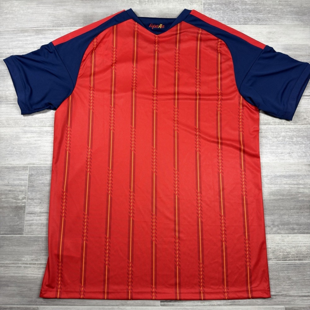 Adidas Spain 2026 World Cup National Team Men's Medium Vivid Red Jersey JN4390 - Picture 9 of 11